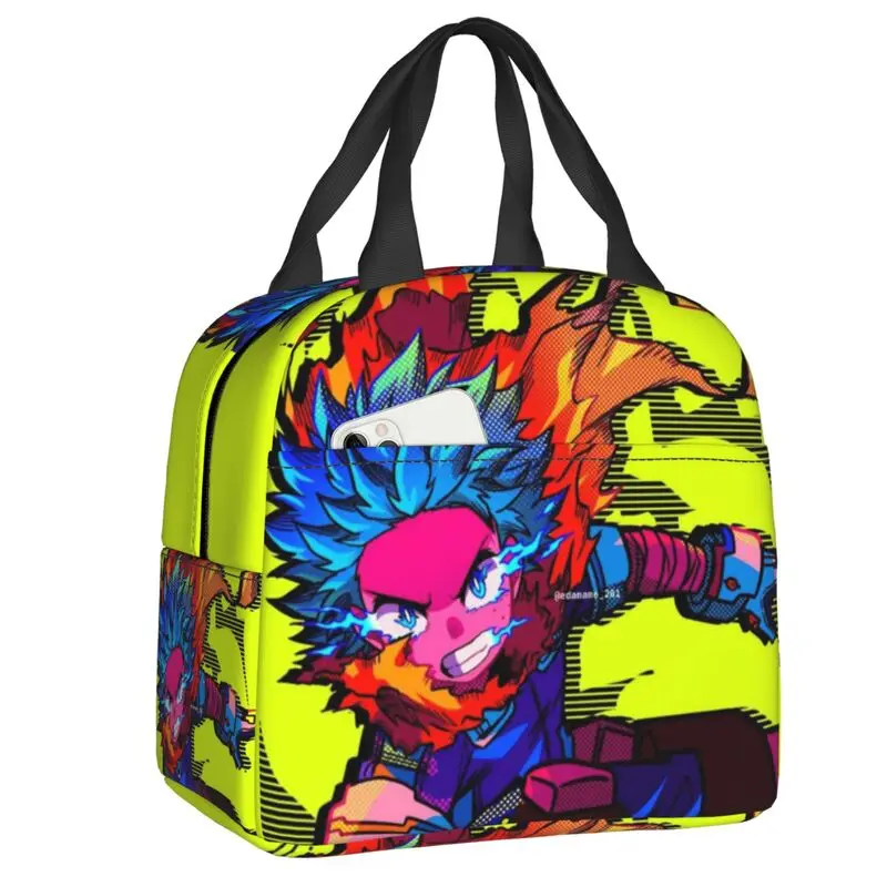 

Custom My Hero Academias Thermal Insulated Lunch Bag Women Portable Lunch Container for School Storage Food Box