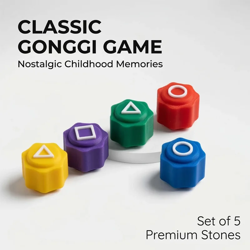 Traditional Stone Grabbing Game Portable Stress Relief Educational Interactive Tabletop Toy Leisure Party Gift For Teens Adults