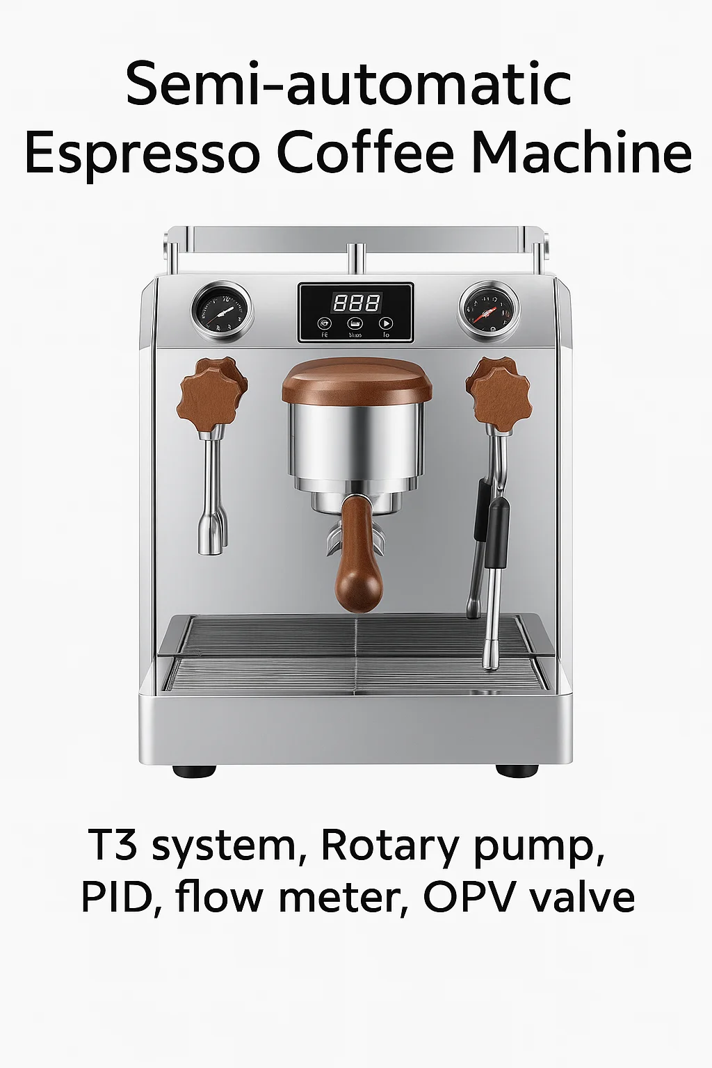Professional PID Dual-Temperature Control Espresso Machine, Featuring Rotary Pump System | Dual-Boiler T3 Technology