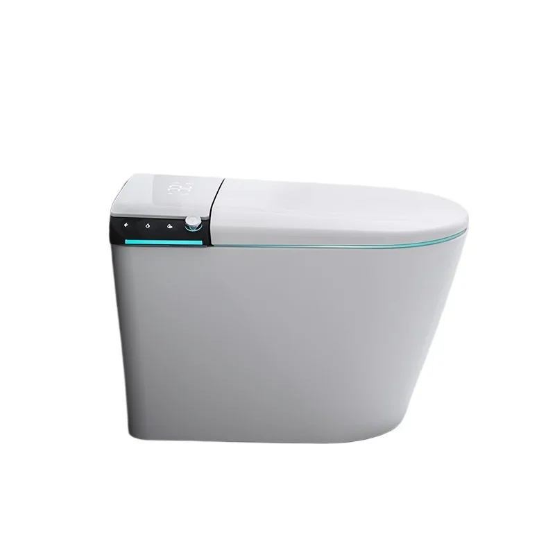 Paperless Smart Toilet With Electric Bidet Heated Smart Toilet Seat