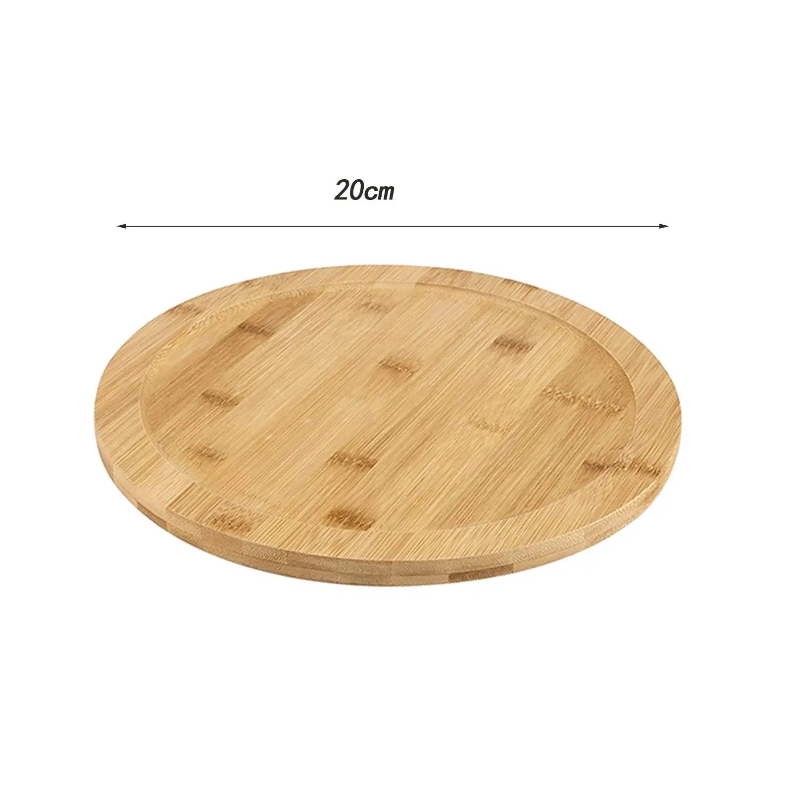 Cake Stand Turntable Rotating Wooden Tray for Dining Table Kitchen Cabinet