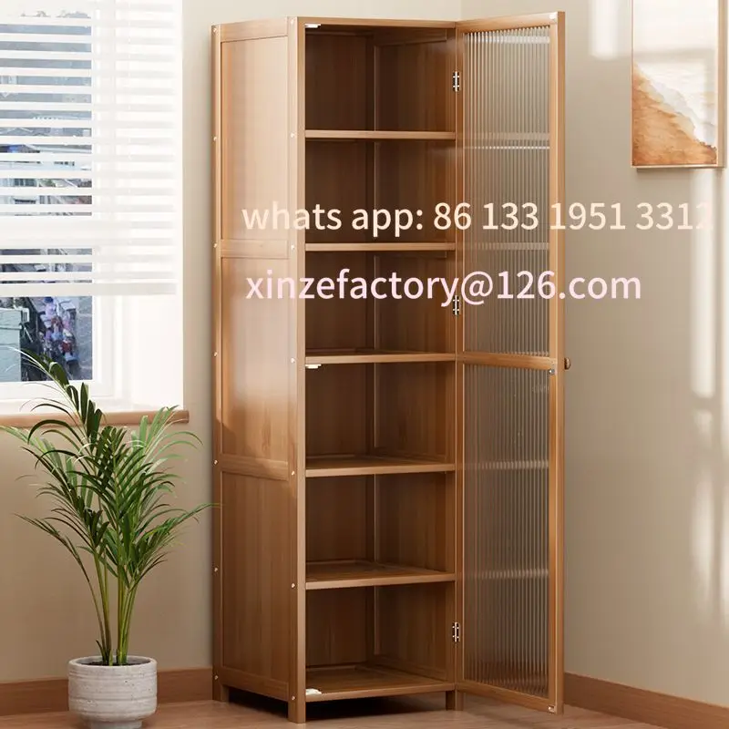 

Customizable Bookshelf landing dust-proof shelf home living room multi-storey storage simple wall locker small children's bookca