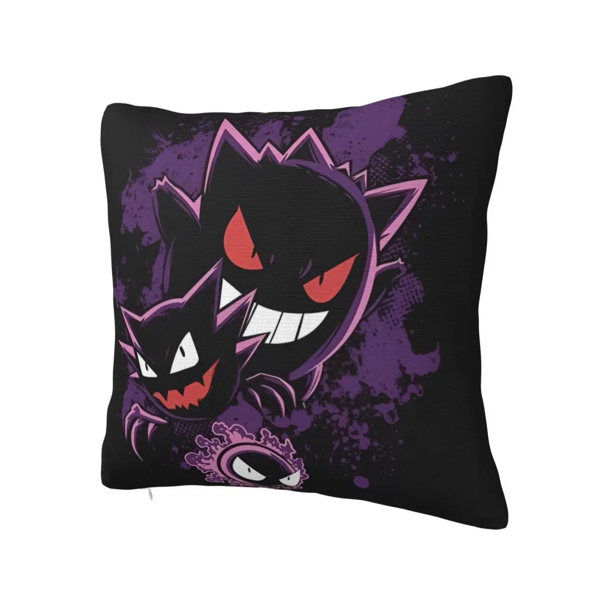 Gengar Starry Sky Pokmon Pillow Cover Soft Pillow Case Cushion Cover Novelty Custom Pillowcases For Office Car Home Decorative