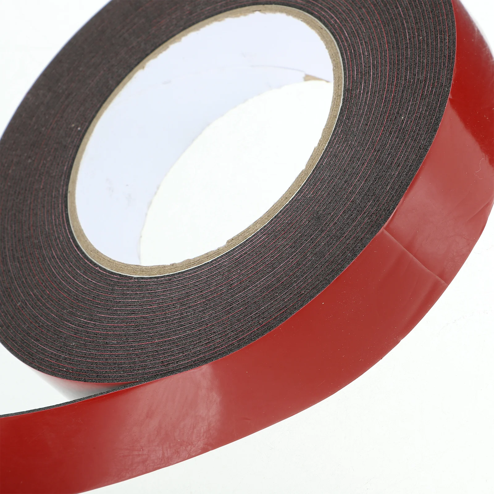 5 لفات شريط أسود مزدوج الجوانب لاصق قوي شديد التحمل لتركيب السيارة والمكتب المنزلي وتطبيقات السيارات شريط مزدوج الجوانب #5