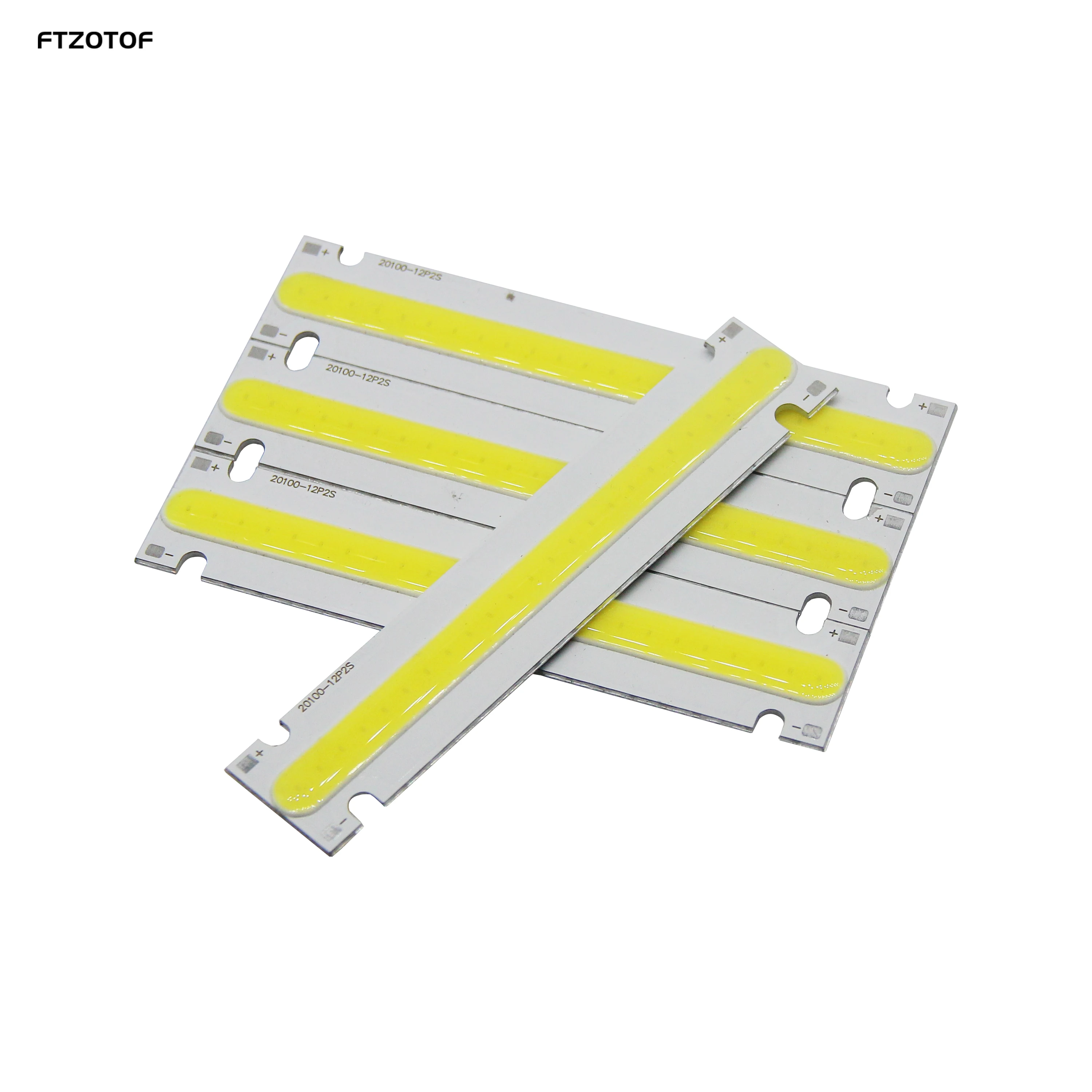 LED 6V-7V DC 5W COB Light Source Bulb Strip New Design Super Bright 100*20MM Warm Cold White Lamps For Home Decor Light LED Chip