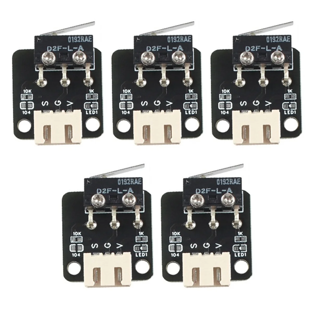 Limit Switch End Stop Sensor Mini Switch for CR-10/10S/S4/S5 Series Ender-3/Pro/V2/ Series 3D Printer Accessories 5Pcs