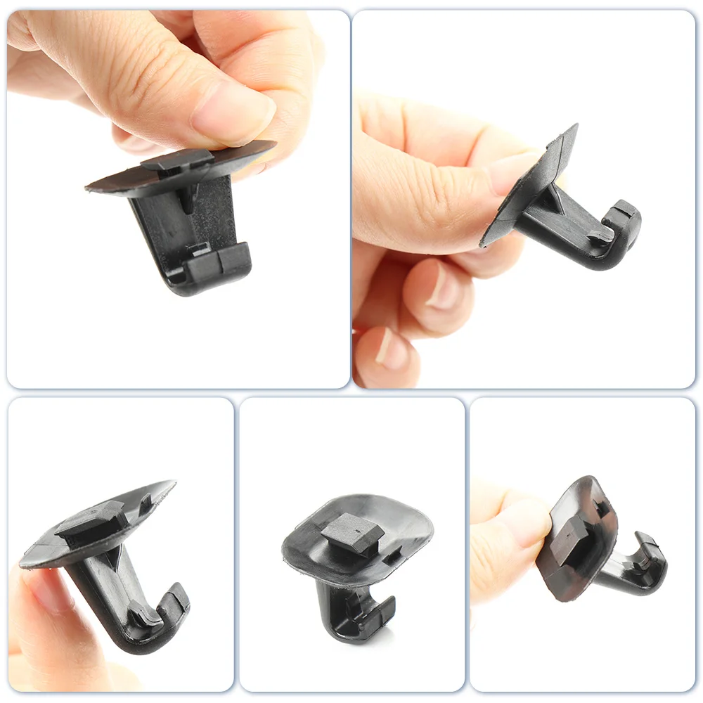 For BMW 3 Series X5 X3 X6 F35 E90 E70 F25 E71 Rear Window Sunshade Handle Hook Clip Fastening Buckle for Sunblind 51357183938