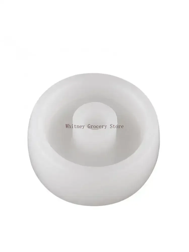 10 Pcs/Lot 1.25 Inch Single Wheel Light White Pp Plastic Small With Diameter 30mm Smooth Piece Folding Bed Pulley