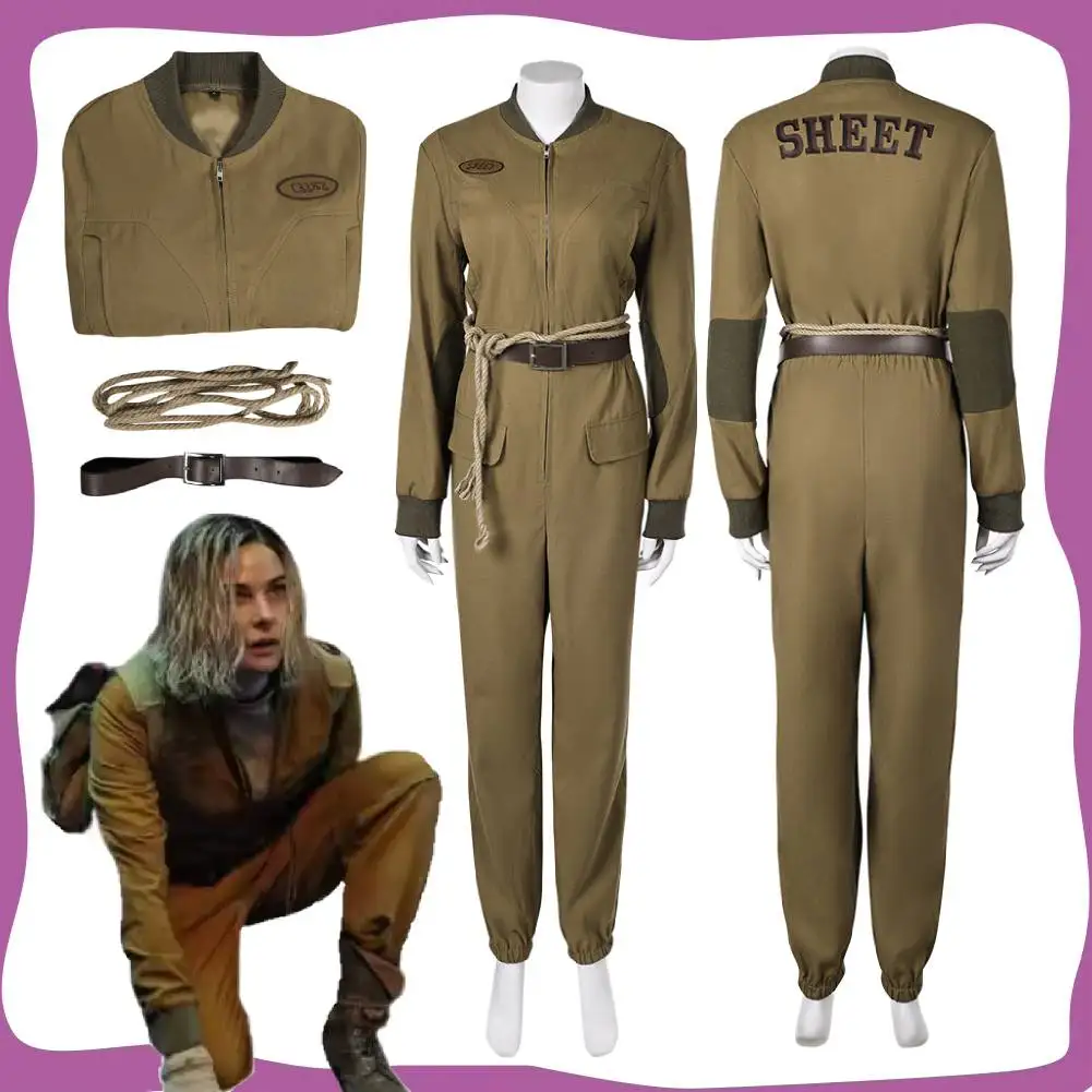 2024 TV Silo 2 Costume Juliette Nichols Cosplay Fantasy Clothing Disguise Adult Women Jumpsuit Outfits Female Disfraz Halloween