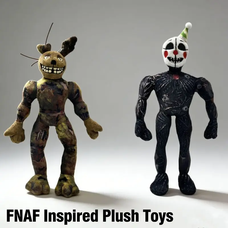 

Night Bite Terror Killer Plush Toys Camo Stuffed Characters Horror Games Surrounding Adult Game Fans Collectors Home Decoration