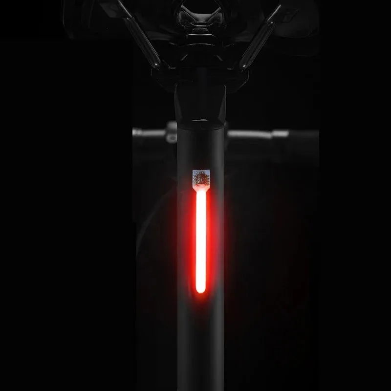 Bicycle Taillights Flowing USB Charging Mountain Lights Night Riding Road Cycling High Brightness Creative Equipment Accessories