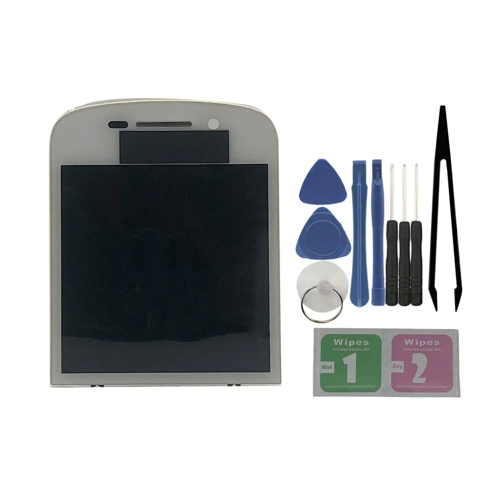 Smartphone LCD Screen with Frame Replacement ,Digitizer Full Assembly for Blackberry Q10 Black Cell Phone Repair Parts