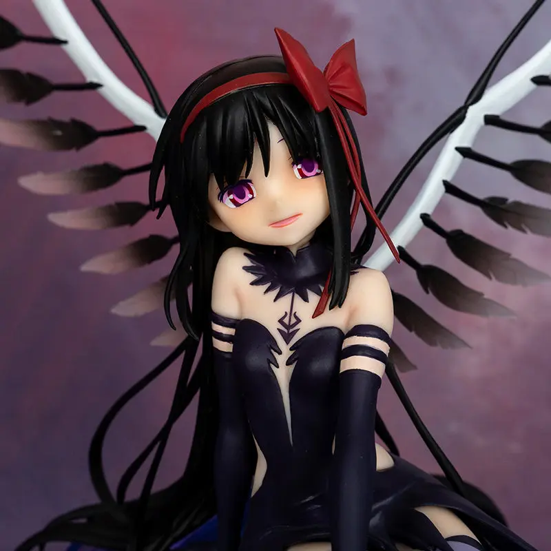 

Puella Magi Madoka Magica Figure Akemi Homura Anime Figures Pvc Girl Action Statue Game Collection Model Desk Decora Doll Gift