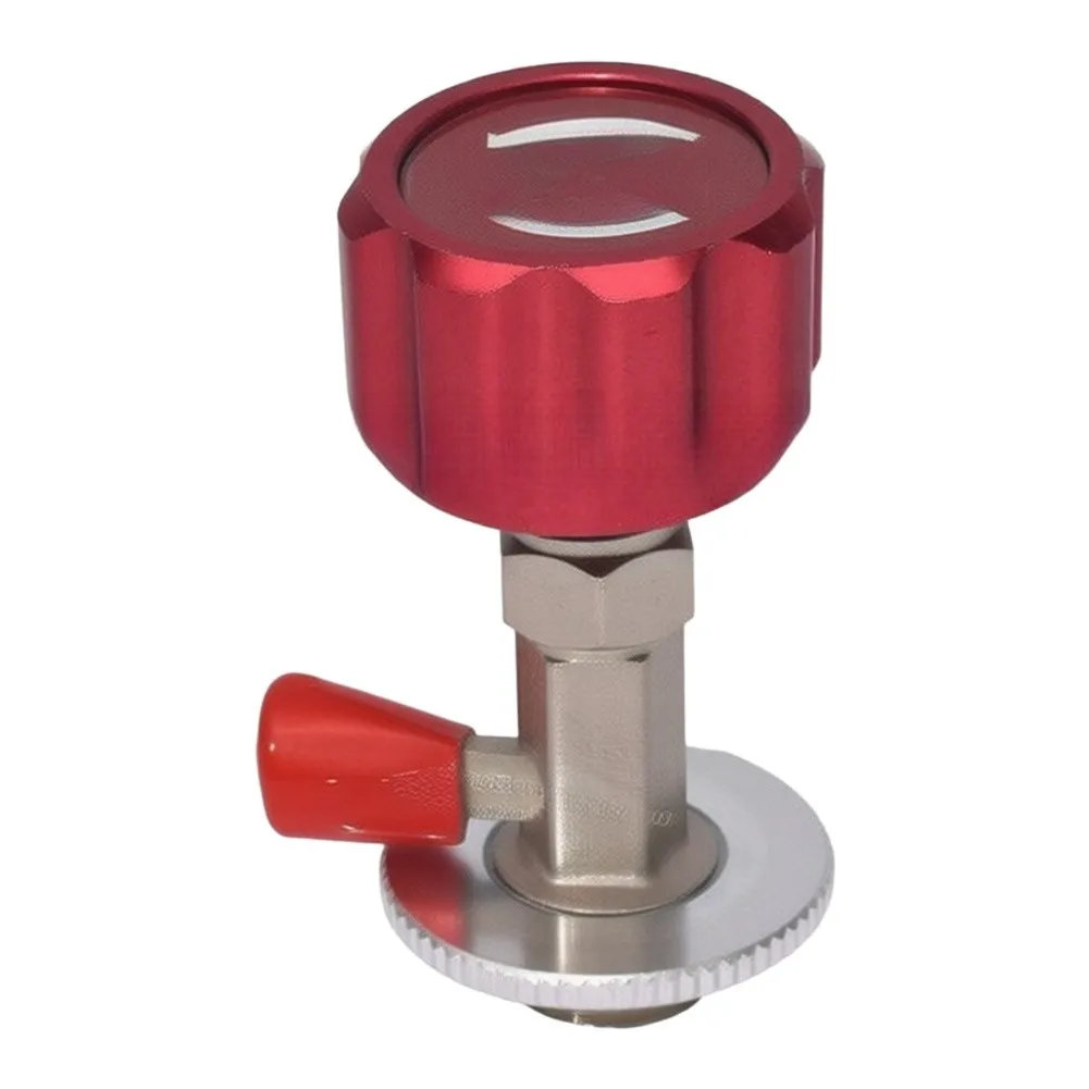Adjustable R134A Quick Coupler Kit Featuring Blue and Red Marked Connectors for Clear High Low Side Identification