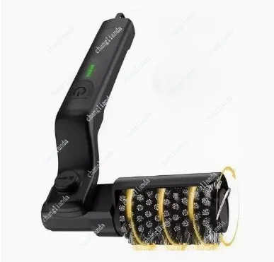 

Brosse à gril électrique pour nettoyer les taches d'huile lourdes sur les grilles de gril