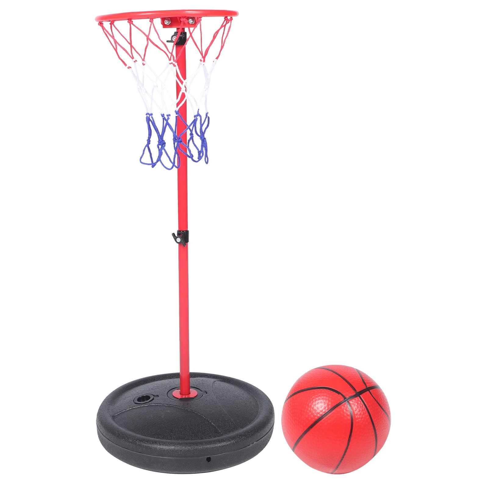 

1 set Water Basketball Hoop Floating Pool Toys Inflatable Rim Swim Sports Plastic Iron Design Summer Fun Easy Storage