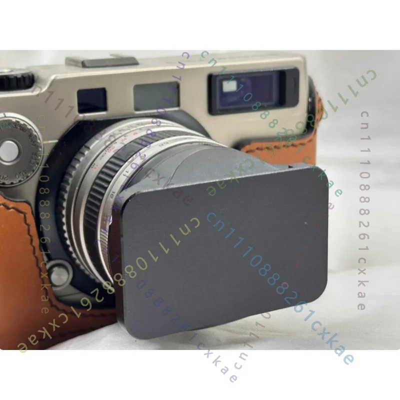 CNC Metal Lens Hood With Lens Cap for Hasselblad Xpan for Fujifilm TX1 45mm 90mm Camera Lens Sun Shade Protective Accessory