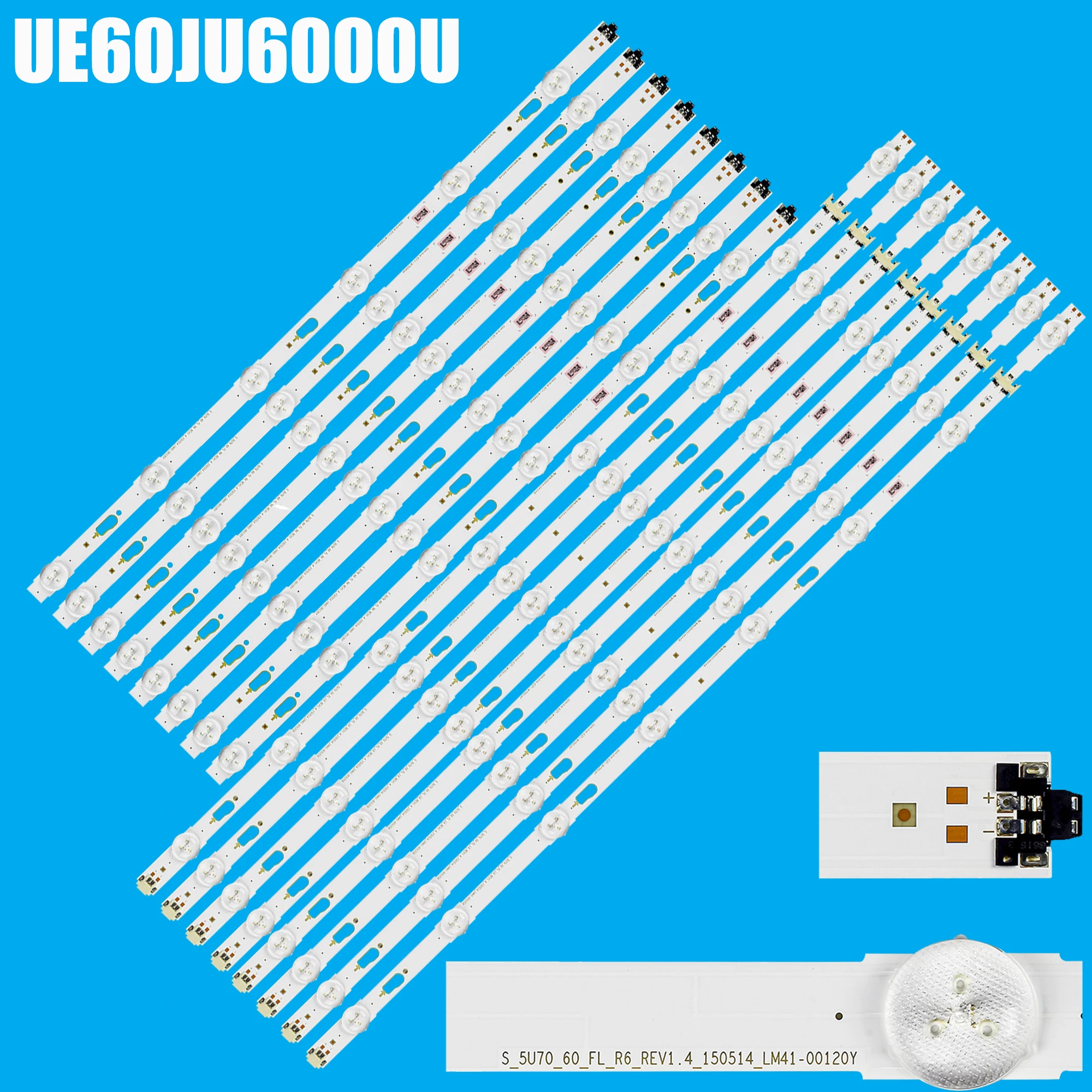 LED Backlight strip For UE60JU6000W UE60JU6650U UE60JU6610U UE60JU6640S UE60JU6655U UE60JU6770U UE60KU6020K UE60JU6400