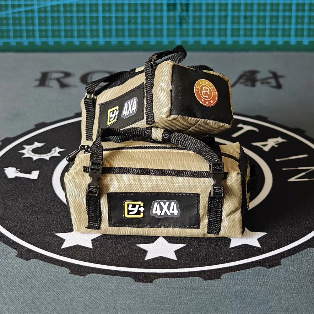 กระเป๋าเดินทางจำลองสำหรับตกแต่งรถบังคับวิทยุขนาด 1/10 รุ่น Traxxas TRX4 Defender Bronco AXIAL SCX10 RC4WD D90 Tank 300 Chevrolet