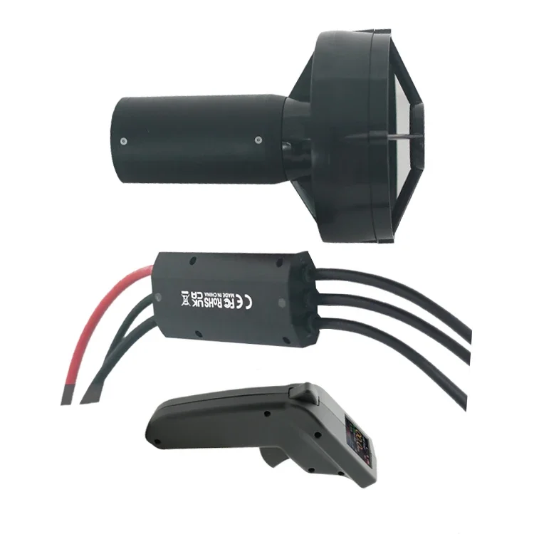 IP68 Waterproof 75141 Motor Kit With Propeller+14S 180A ESC + LCD Waterproof Remote For Efoil Esurf DIY Kit Foildrive