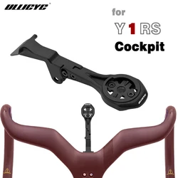 Ullicyc-Alloy Bike Computer Mount, Fit for Y1RS Code Table Rack for Wahoo, Garmin, Bryton Bicycle Part