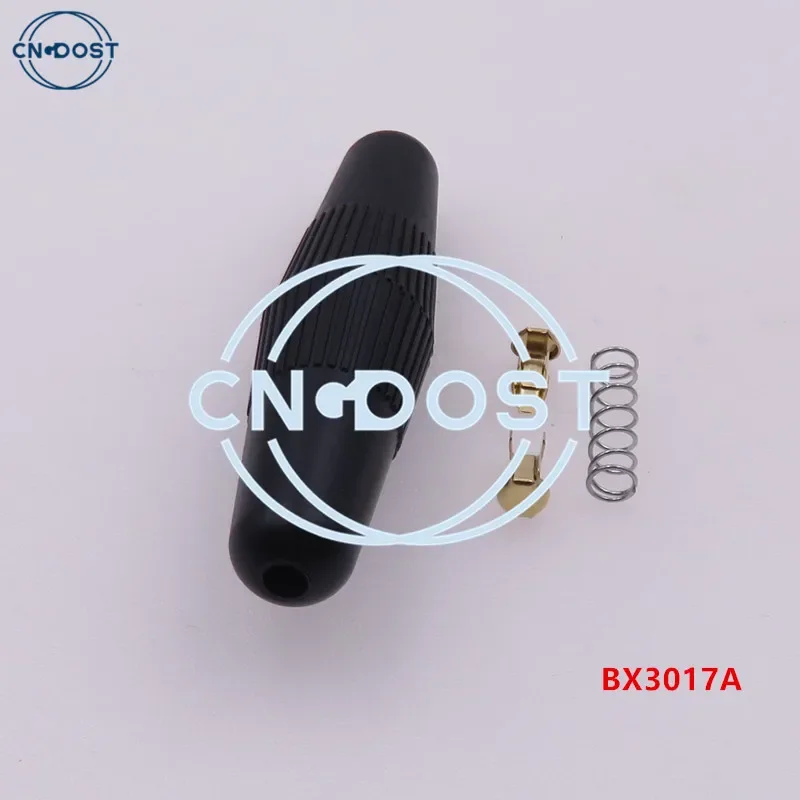 

1 Set Black Fuse Holder BX3017A Screw Type Glass Fuses Box with Spring and Terminal AC Assembly