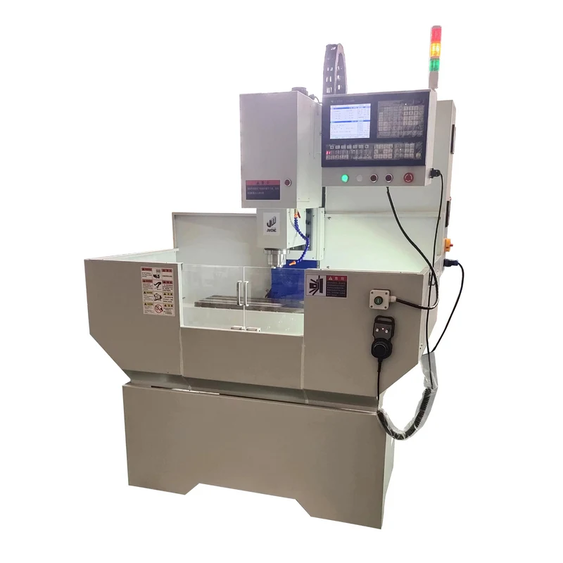 Cnc Milling Machine Vmc420 Vmc425 Aluminum Steel Bt30 Spindle Mini Mill 12 tools ATC price sale hobby wood routers 3 4 Axis