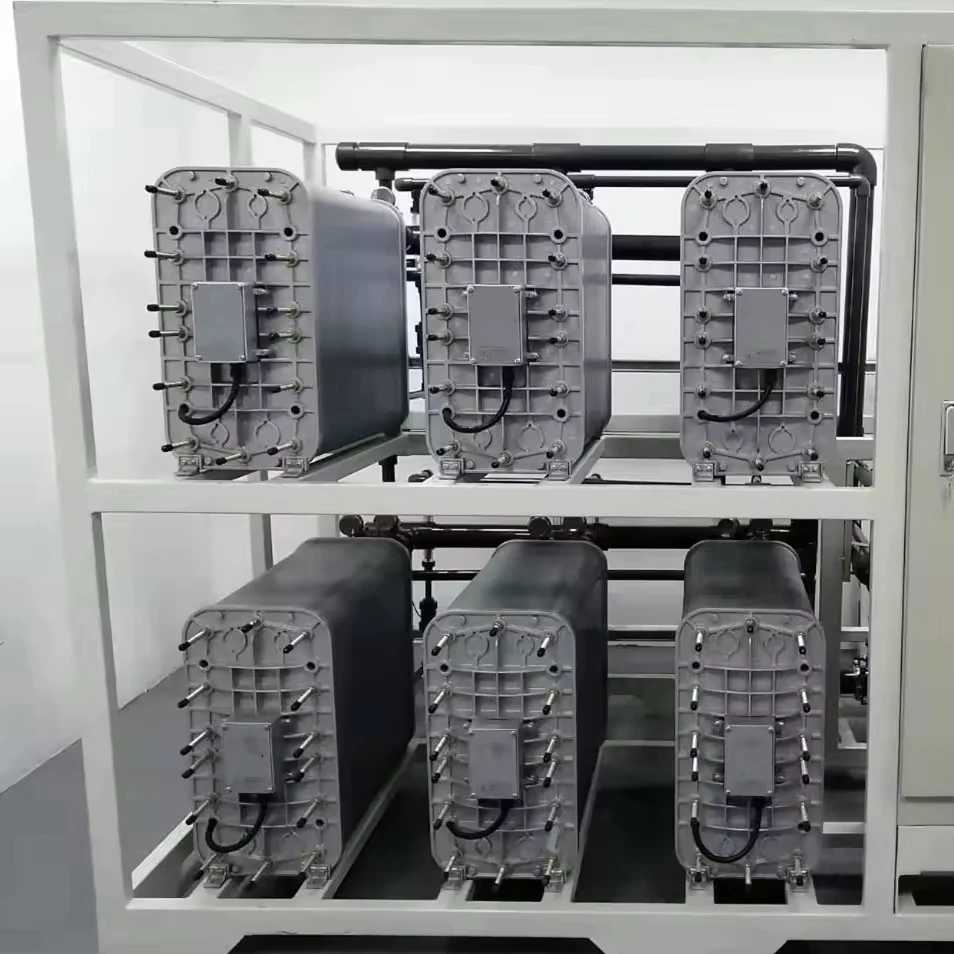 High Efficiency Automatic Small Reverse Osmosis RO EDI System Ultra Pure Water Equipment Electrodeionizer Factory Price