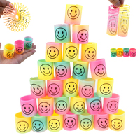 12-36PCS Rainbow Magic Springs Circle Toys Children Birthday Party Favors Giveaway Gifts Souvenir Kindergarten Guest Gifts