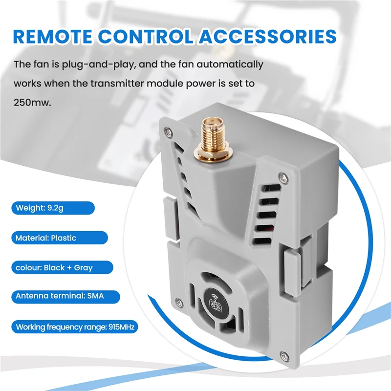 ABDE-ES900TX ES900RX 915Mhz Expresslrs ELRS RF Module Receiver Set For RC Airplane FPV Long Range Drone DIY Transmitter
