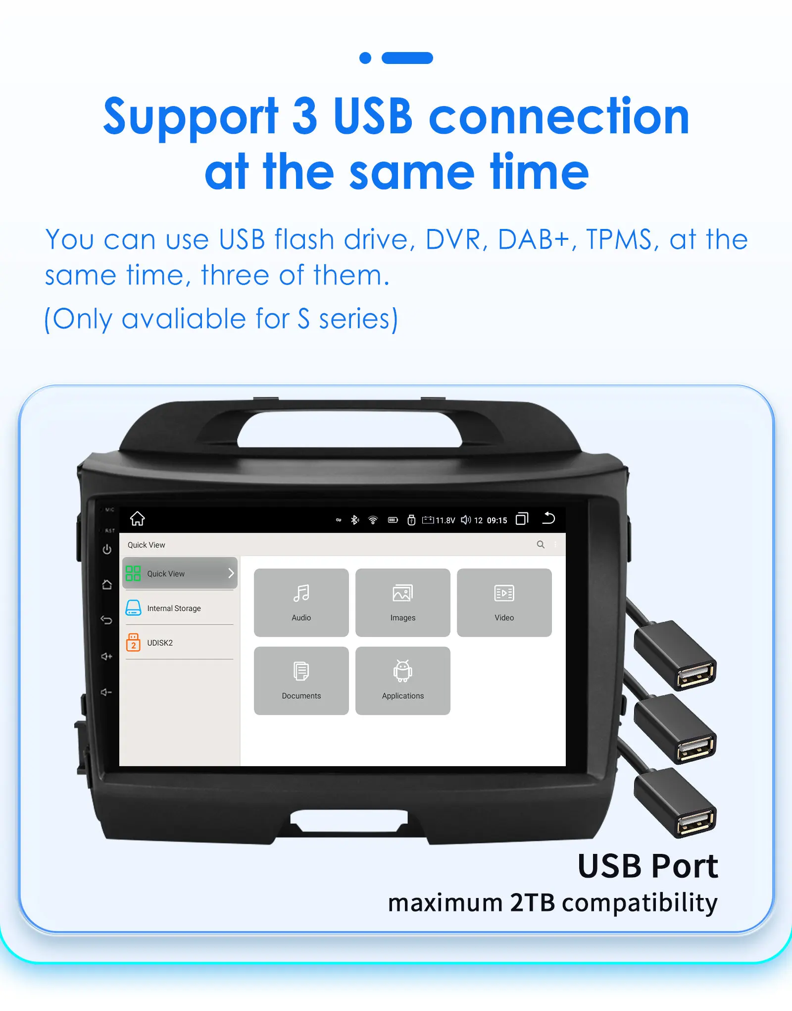 Hizpo 2 Din Android Auto Radio For KIA Sportage 3 2010-2016 2015 Carplay 4G Car Multimedia GPS 2din Autoradio WIFI RDS DSP 4G BT