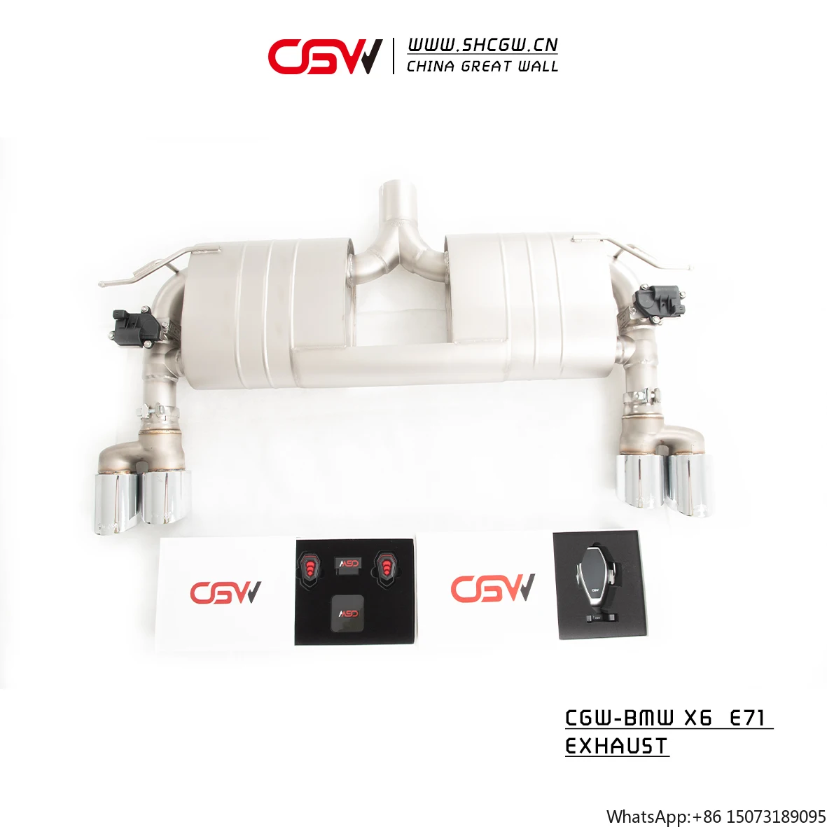 

Top Quality Exhaust Tip Muffler Valves for X6 E71 3.0T 2007-2014