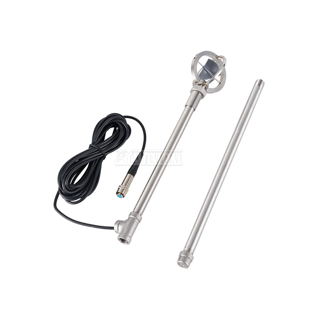 0.01-5.00m/s 0.01-10.00m/s Flow Meter, Handheld Portable Propeller Type Water Flow Velocity Tester Fm-100v5