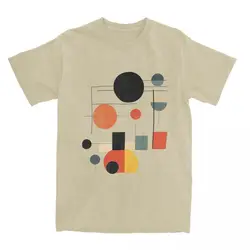 Bauhaus-camiseta estampada para hombre y mujer, camisa de manga corta, 100% algodón, Idea de regalo