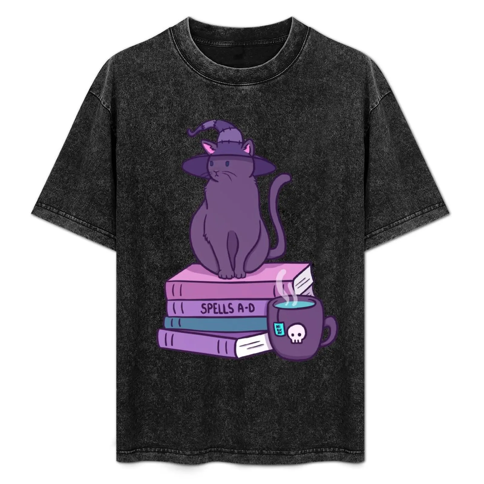 

Feline Familiar Nikury T-Shirt Soft Touch Basic Cotton T-Shirt