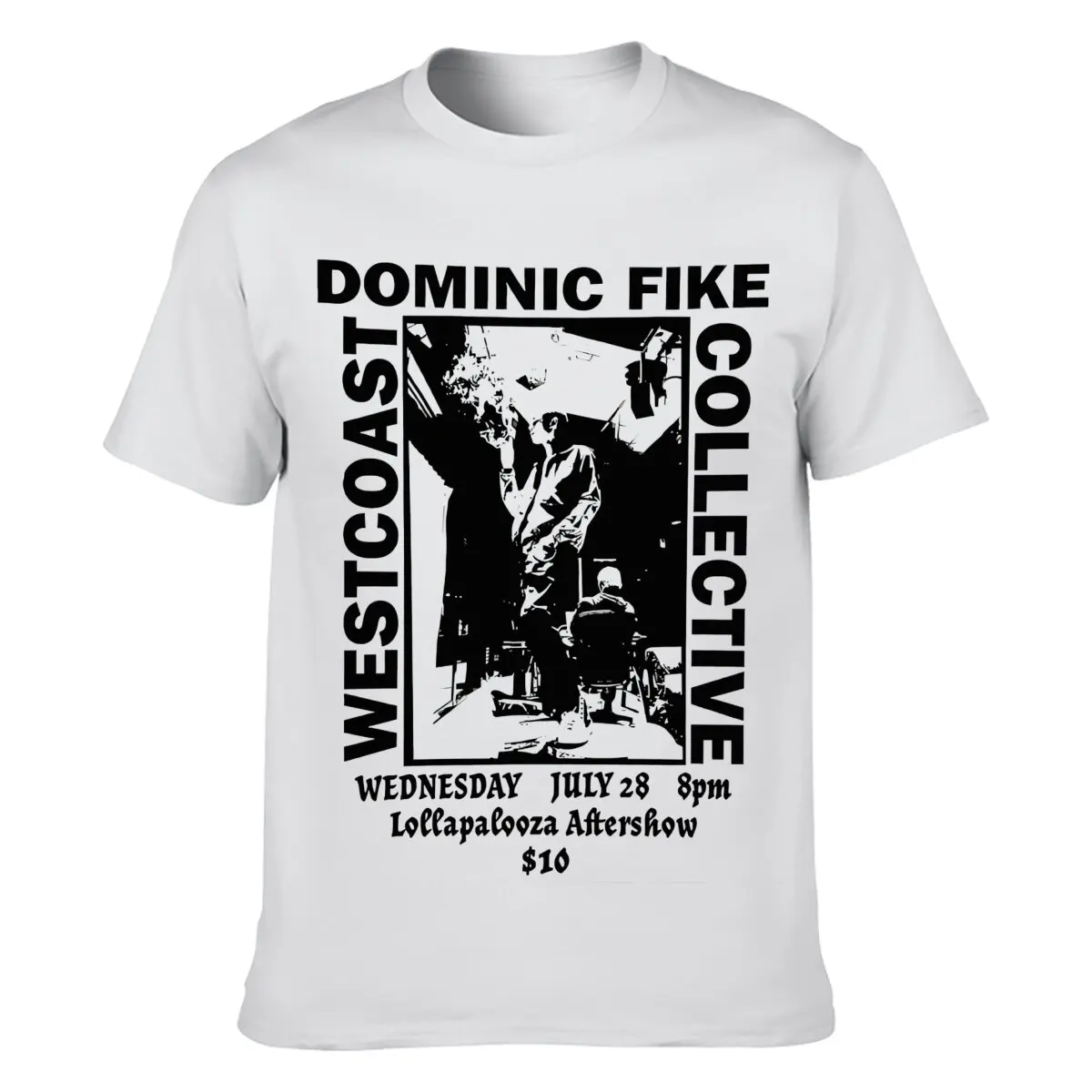 Dominic Fike Concert T-Shirt Lollapalooza Indie Band Merch Alternative Rock Poster for Gift