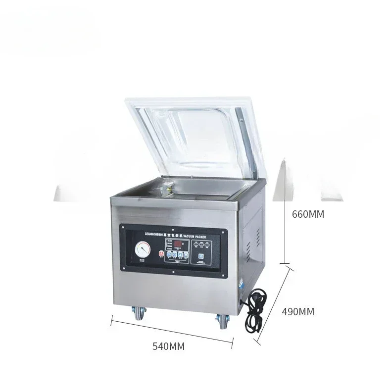 DZ400 desktop vacuum sealing packaging machine for household food preservation