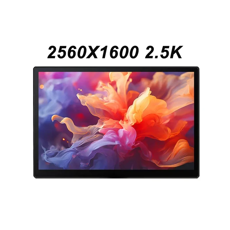شاشة كمبيوتر ثانوية 10.5 بوصة متعددة الوظائف 2.5K 2560x1600 Type-C HDMI AMOLED للكمبيوتر المحمول والهاتف Raspberry Pi Xbox PS4 #2