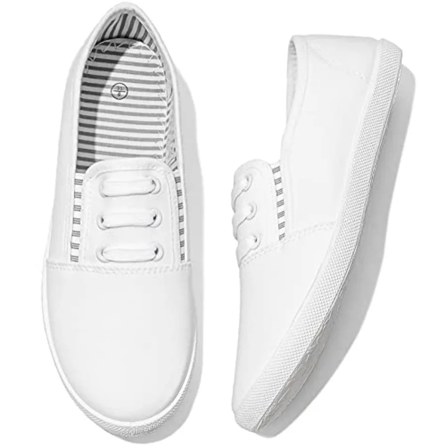 

Женские кеды из канваса без шнурков - повседневная обувь для прогулок, нескользящая рабочая обувь