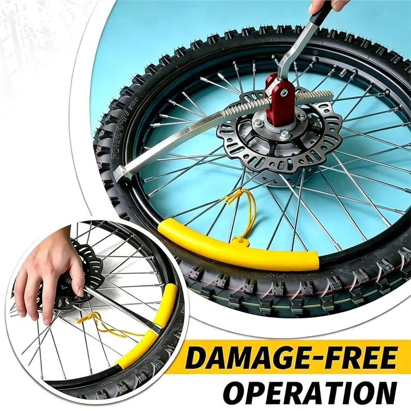 [AC77 Top !! ] For Dirt Bike Tire Changing Tool Kit For 16- 21 Inch Wheels, Portable Changer Mounting Tool For Dirt Bikes,