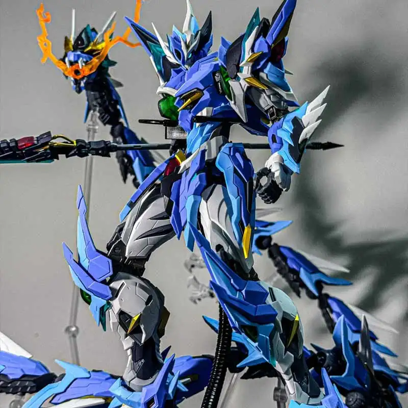 Motor nuclear aobing brinquedos da moda figuras de ação kit ornamento desktop mecha liga material esqueleto modelo móvel periferia presentes