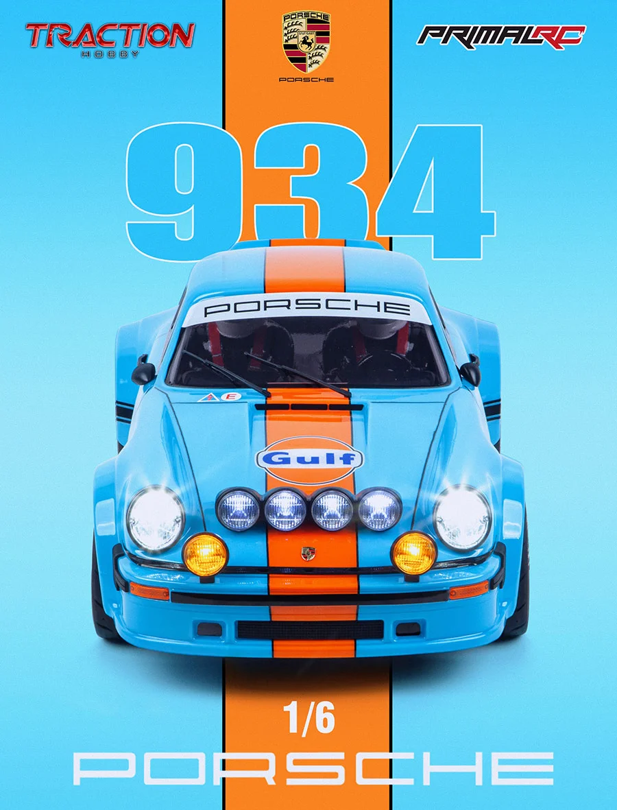 KM Thunder 1/6 escala 934 Rally RC coche 4WD todoterreno Buggy eléctrico Drift Racing modelo diseño realista juguete de Control remoto