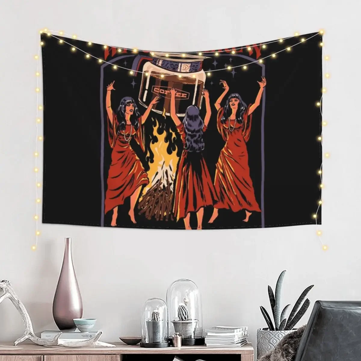 Witches' Brew Tapestry Decorative Wall Murals Room Decoration Accessories Wall Art Home Decorations Tapestry