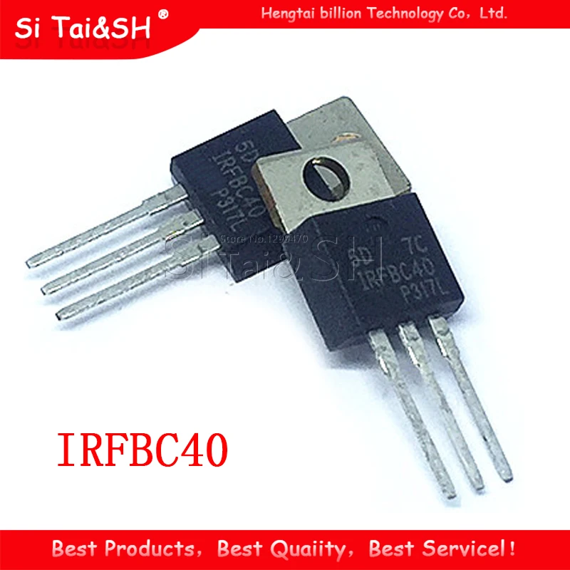 5pcs/lot IRFBC40   IRFBC40PBF BC40    FBC40 Waterproof shell