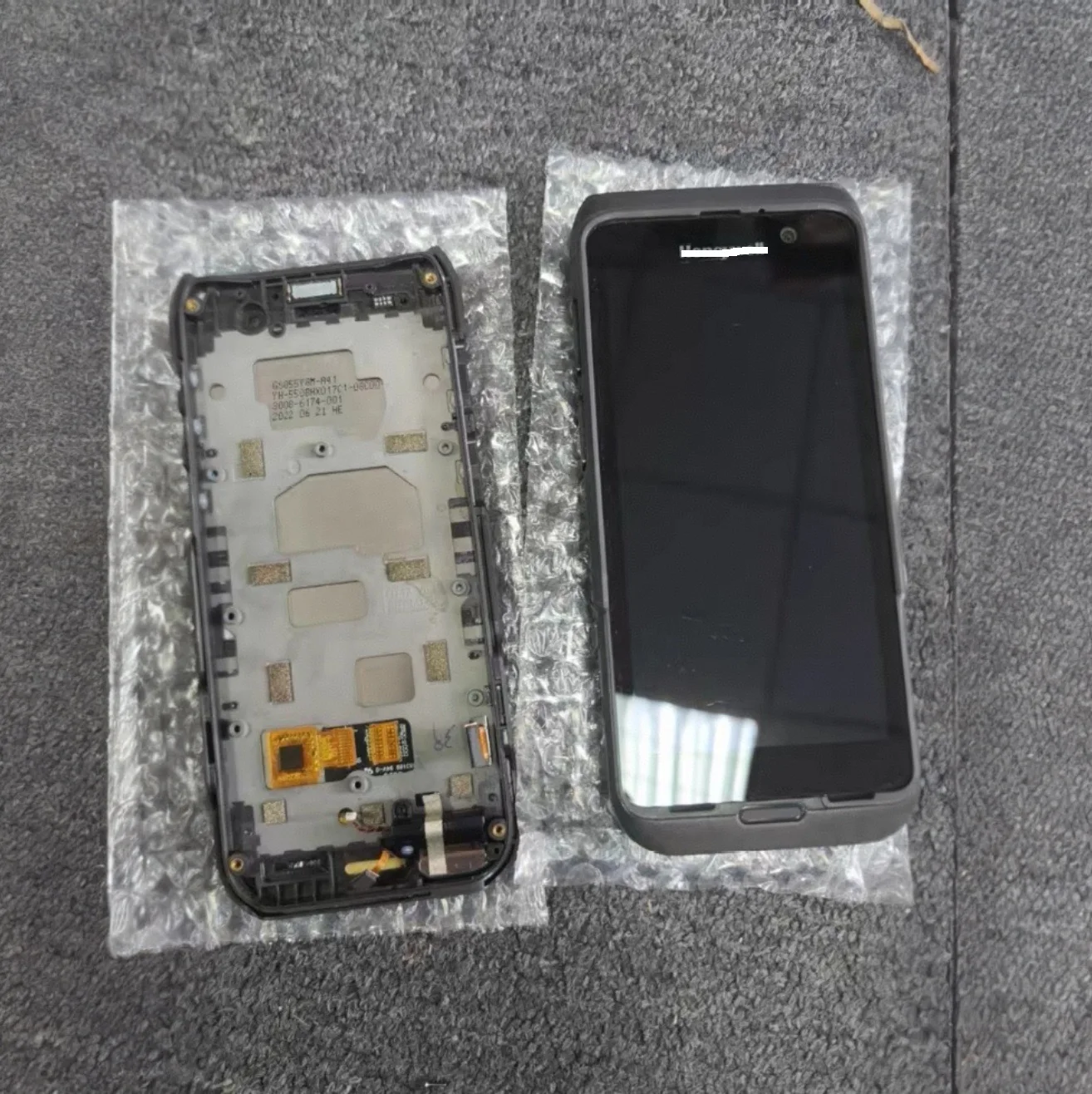 LCD For Honeywell CT47 Dolphin CT47 Display and Touch panel With Frame  Matrix Screen Repair