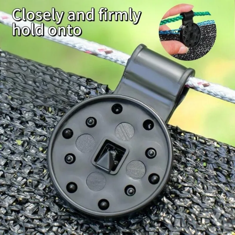 قماش للتظليل البلاستيك مشابك شعر كلبش هوك في الهواء الطلق الشمس شبكة تظليل مقاطع الدفيئة النسيج تحديد المشابك جروميت سياج المعاوضة هوك