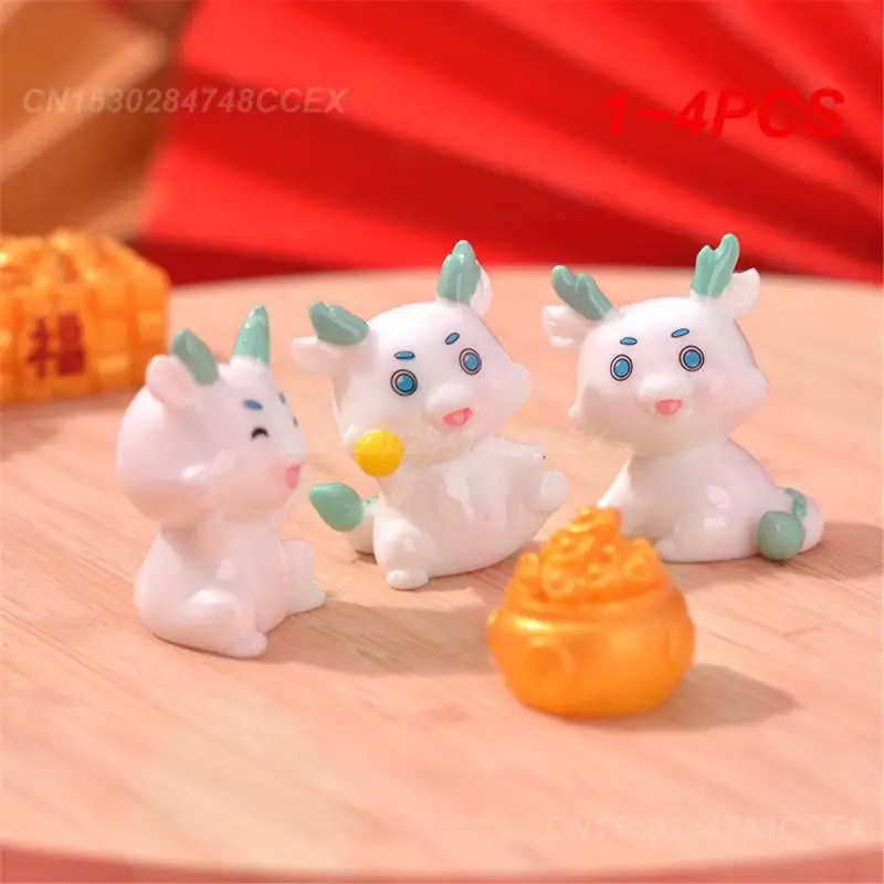 1~4PCS National Trend Figures Ideal Gift Multifunctional Decoration Festive Playful Miniature Decorations Small Ornaments