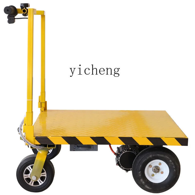 

Xl Electric Folding Platform Trolley Trolley Portable Small Trailer Truck King Building Materials Four-Wheel