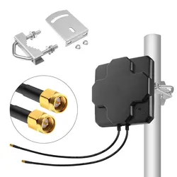 30 Cm Kabel Externe Outdoor Dual Polarisatie Panel Directionele Mimo 4G Lte Antenne N Mannelijke/N Vrouwelijke/sma Male