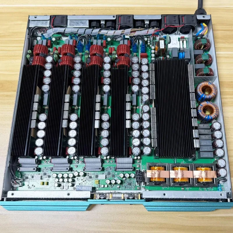 1U Class D 4-channel 3000W Professional Digital Amplifier Features Stereo Sound Quality and Is Suitable for Stage Use